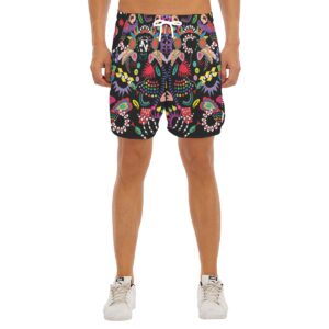 All-Over Print Men's Side Split Running Sport Shorts