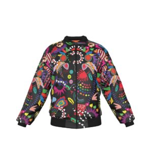 All-Over Print Men's Jacket With Sleeve Pocket