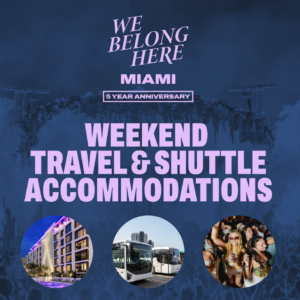 We Belong Here 3 Day Shuttle Pass