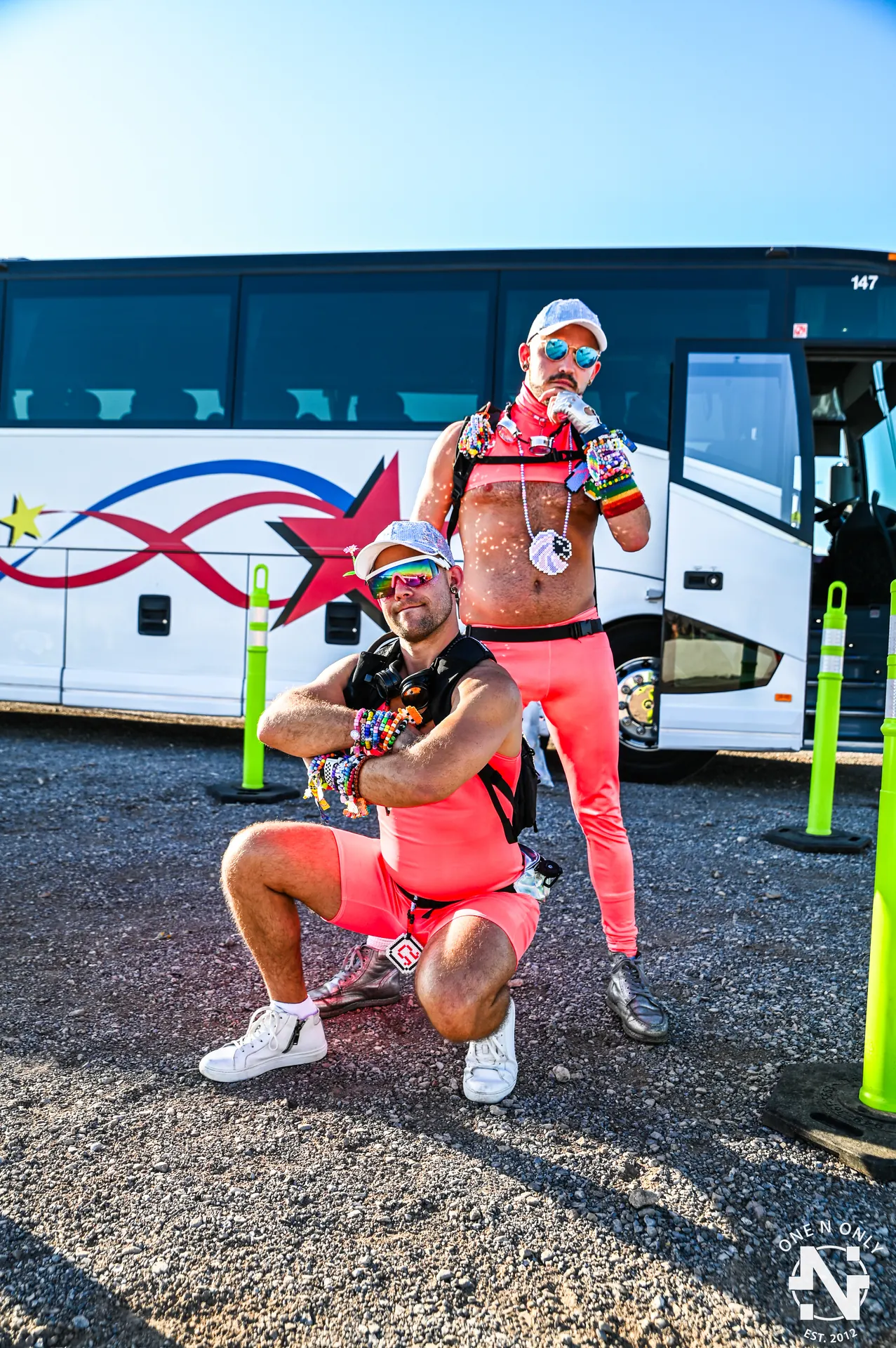 ONO guests together on the Orlando shuttle
